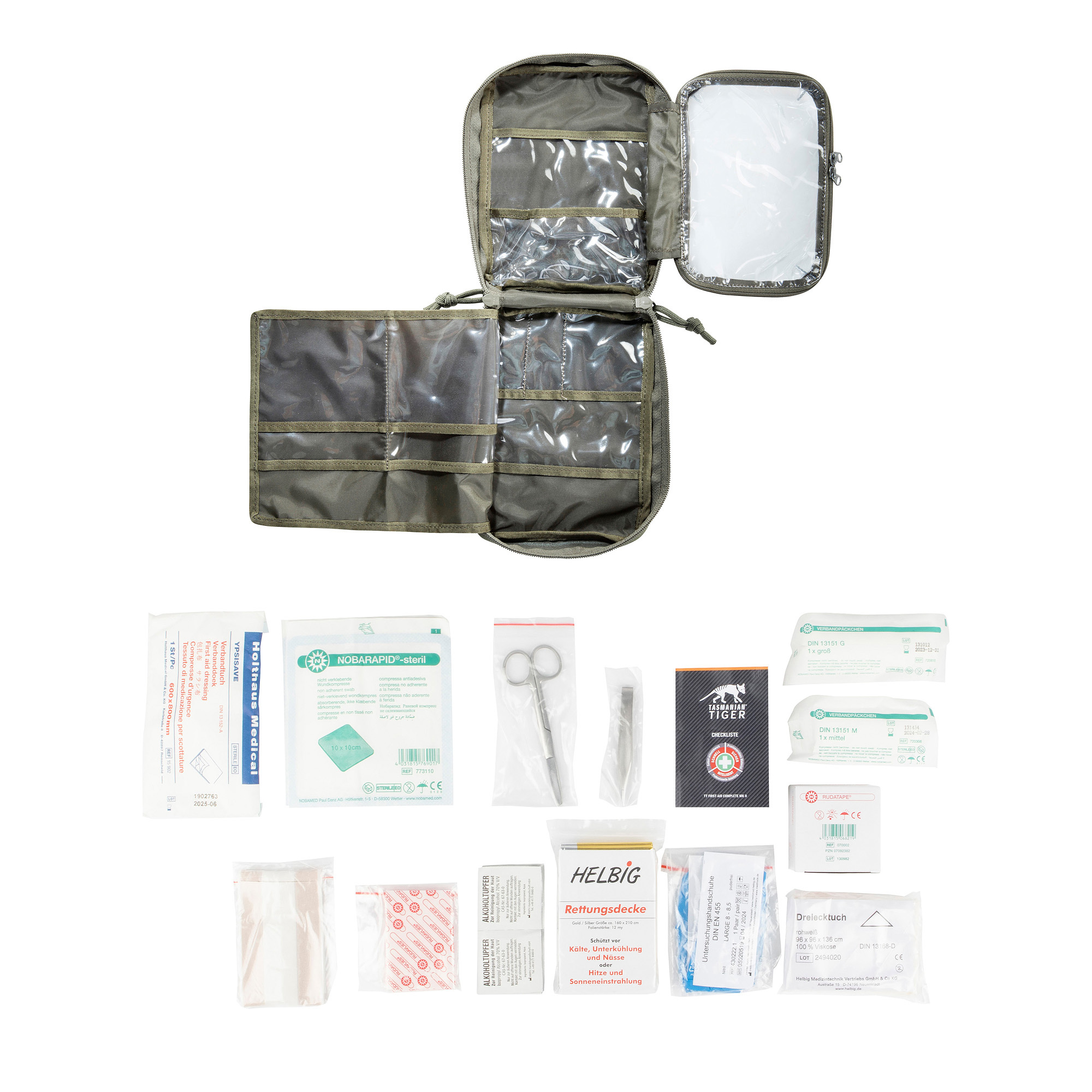 TT First Aid Complete Molle First Aid Kit