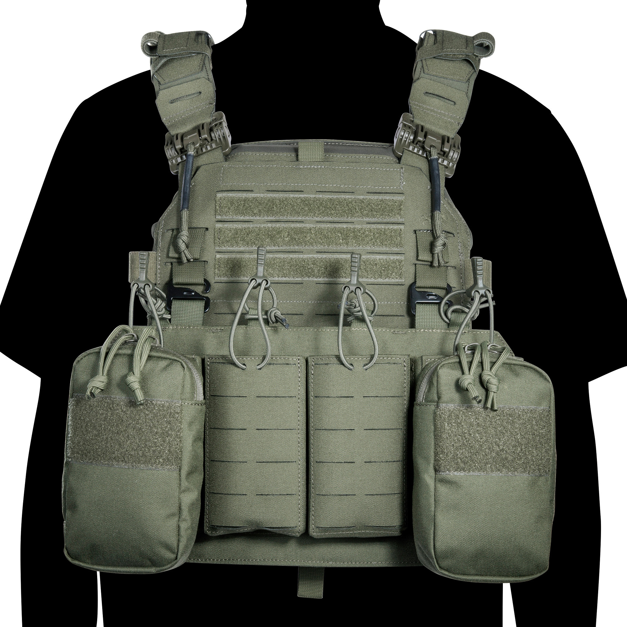 4xl Chest Rig TT Modular Chest Rig 4xM4 - Harness